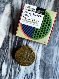 Cheese the Queen „Green Pepper“ Aged Delikatesse aus fermentierten Cashewnüssen