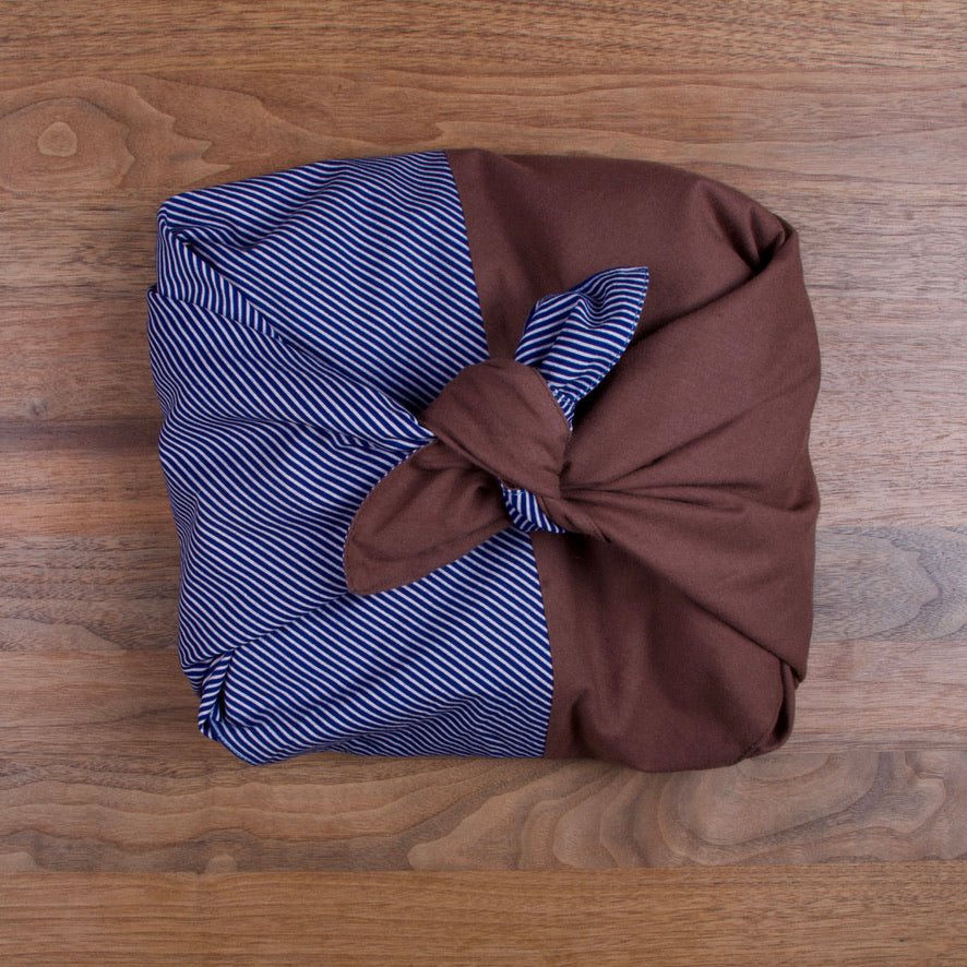 Envoltura de regalo Furoshiki de algodón orgánico