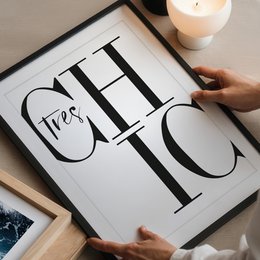 Poster: Tres Chic