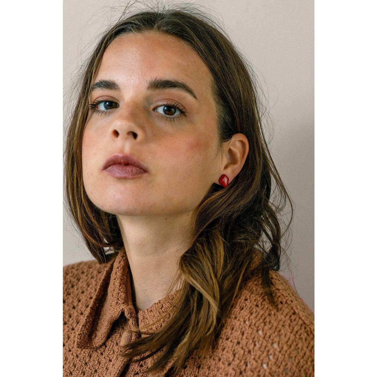 Earrings Liva - Emerald