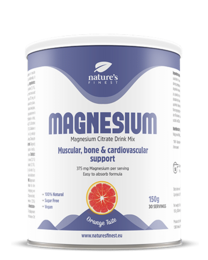 Magnesium supplement for muscular, bone, and cardiovascular support. Contains essential minerals.