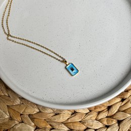 Pastel Gemstone Glow – Pastel Zircon Pendant halskæde