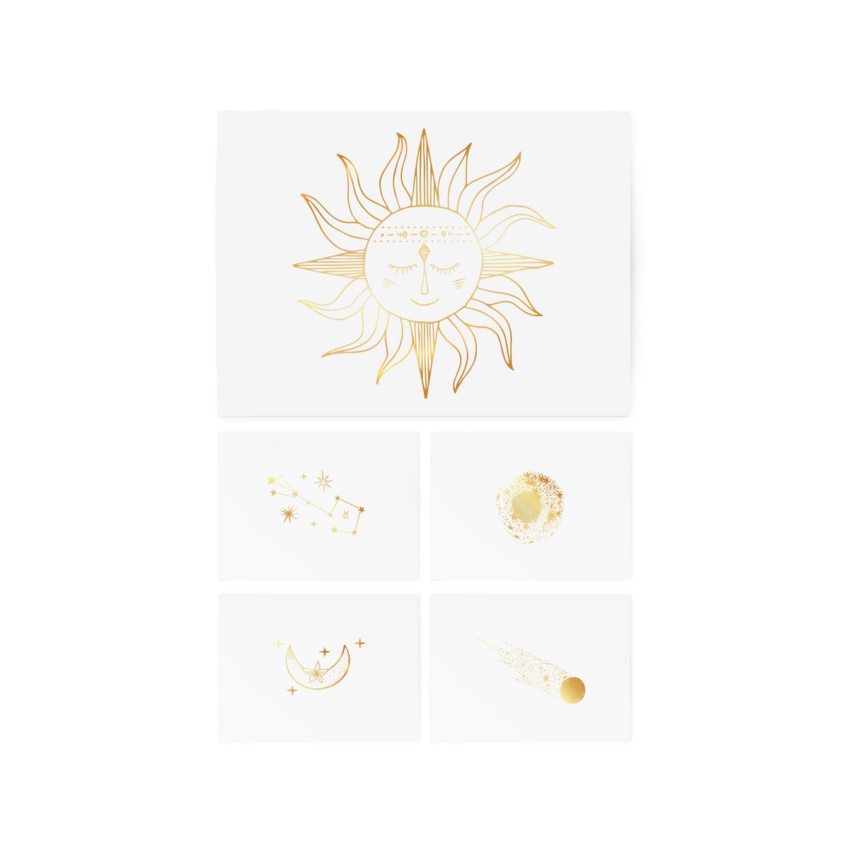 Gold Stars Set