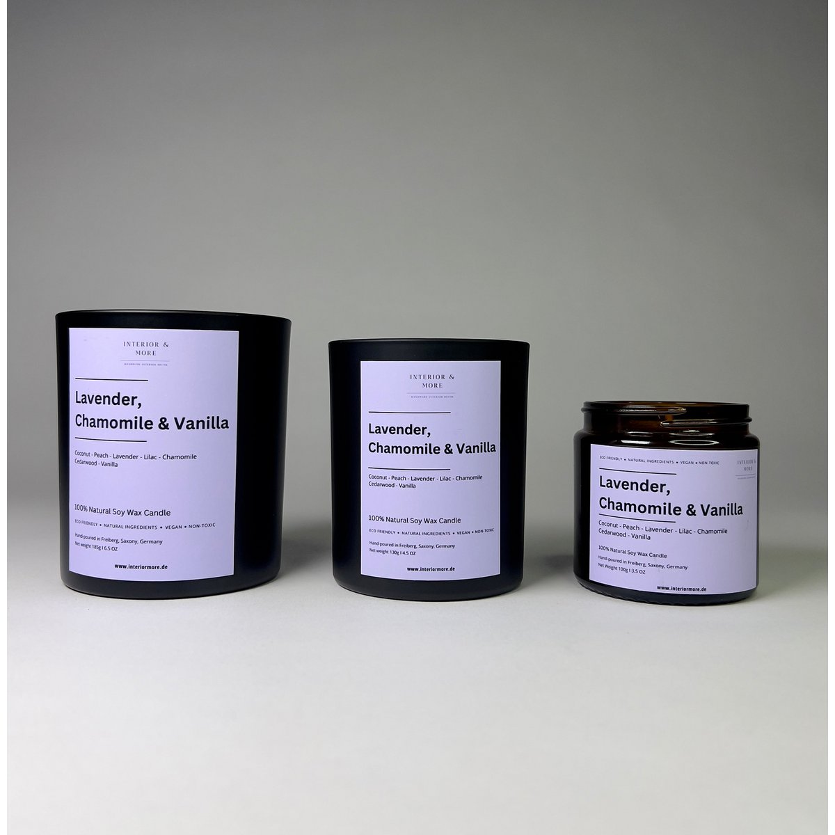 Lavendel, kamille en vanille