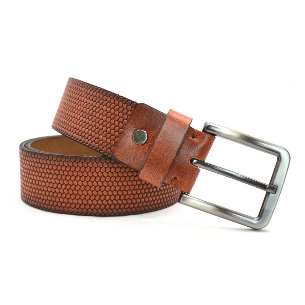 Timbelt 040-137 Vollnarbenleder mit Aufdruck