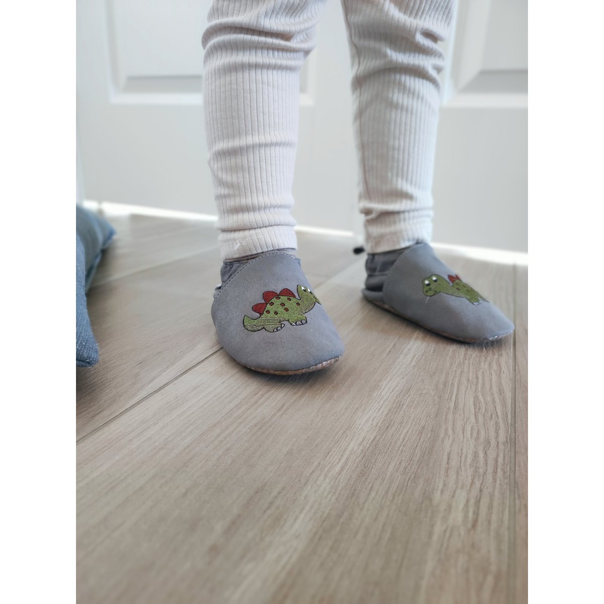 Children's shoes RecyStep Dino gray
