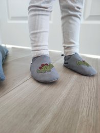 Børnesko RecyStep Dino grå
