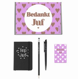 Geschenkpaket 'Danke Lehrer' Hartjes - Schwarz