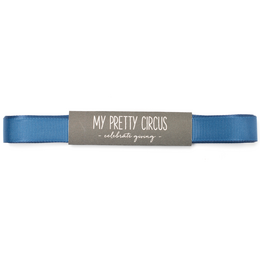 Gift ribbon dark blue, dark blue ribbon easy to tie, 16mm x 5m blue grosgrain ribbon for wrapping gifts
