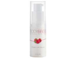 Power Lift Serum (15ml) is a toner product with a clear, lightweight formula. It contains strawberry extract to help lift and firm the skin.