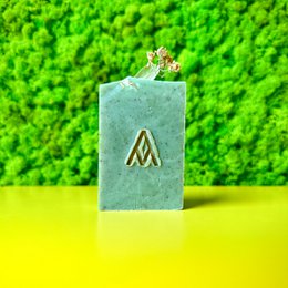 ENCHANTED FOREST NATURAL SOAP (MINT, LINDEN & GREEN CLAY)