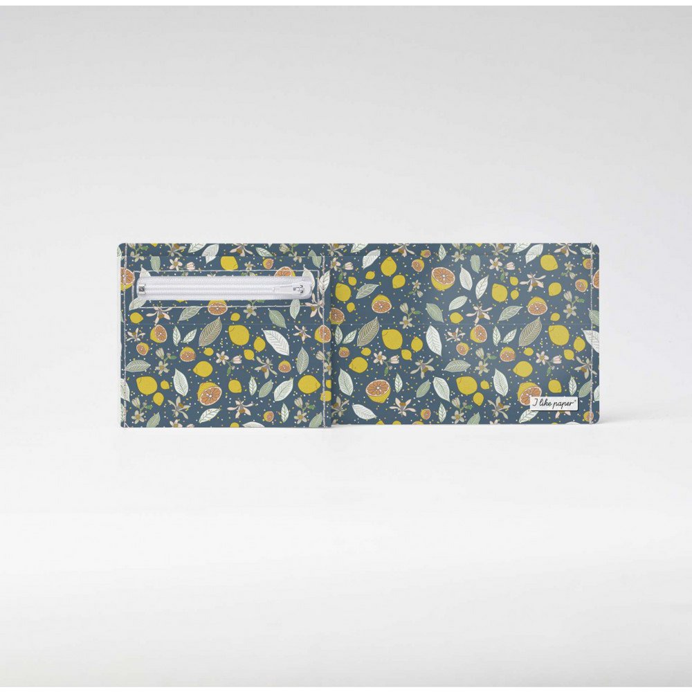 BLUE LEMONADE Tyvek® cardboard wallet / purse