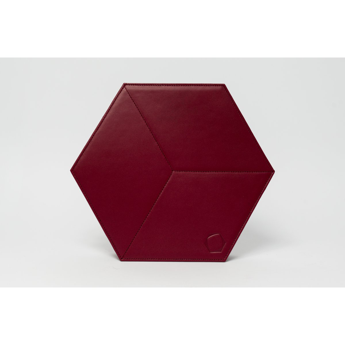 Flad Hexacube Rød