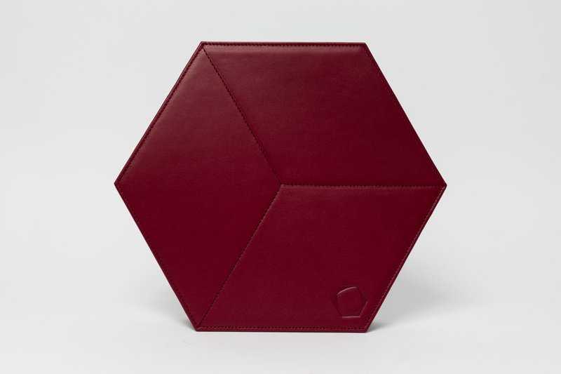 Flat Hexacube Red
