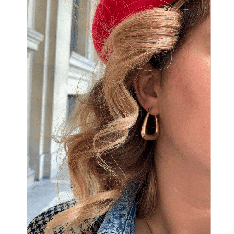 Gold Plated "LUTECE" Earrings