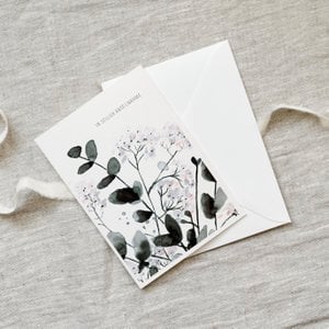Trauerkarte · Eucalyptus