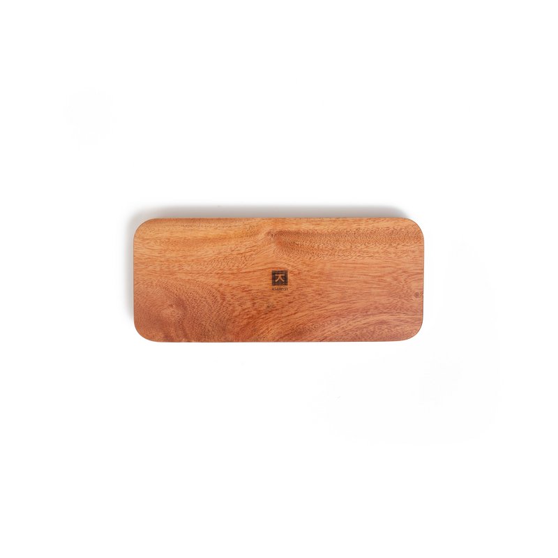 Handmade Tableware - Coffee Serving Tray 24x10 cm - Eco-friendly - Khaya Wood