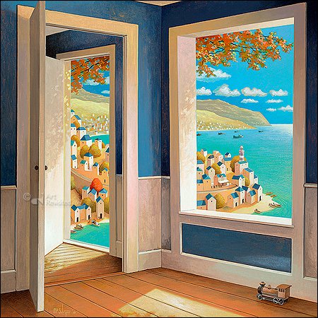 Card folder - Michiel Schrijver, Dreaming