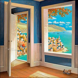 Card folder - Michiel Schrijver, Dreaming