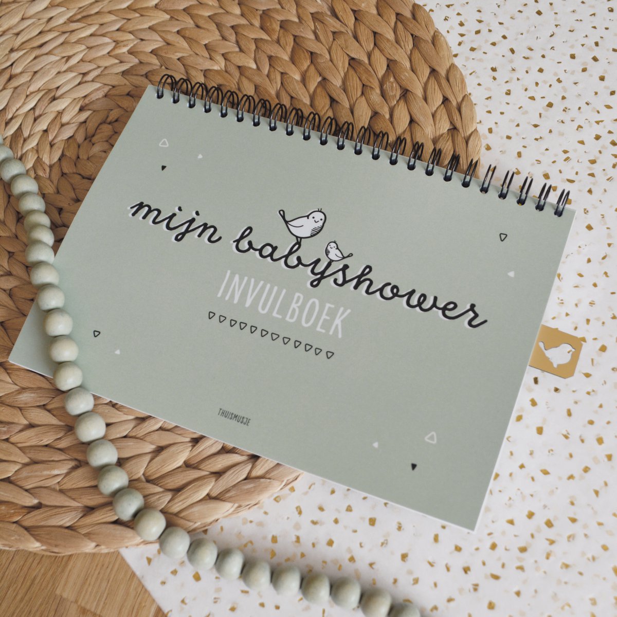 My baby shower fill-in book A5