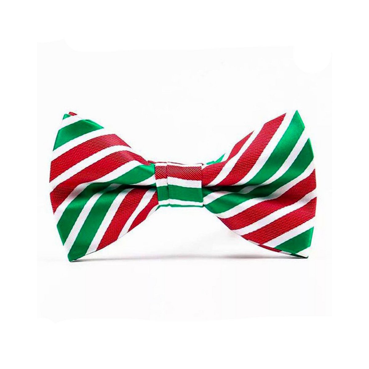 Bowtie - Green and red stripes