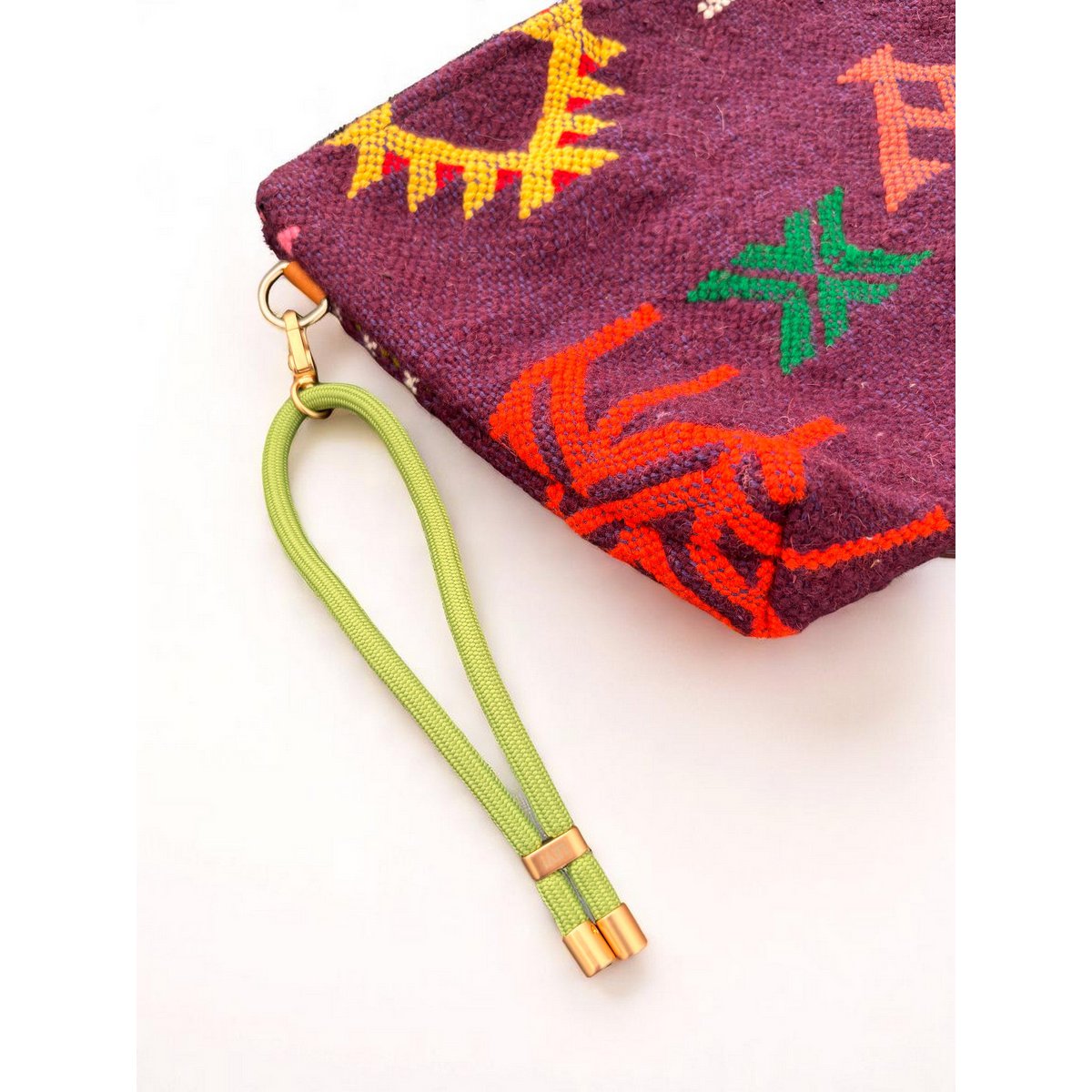 Tasche - farverig linje - 20x30