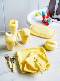 Mobi - Kids Lepelset Sun - Geel