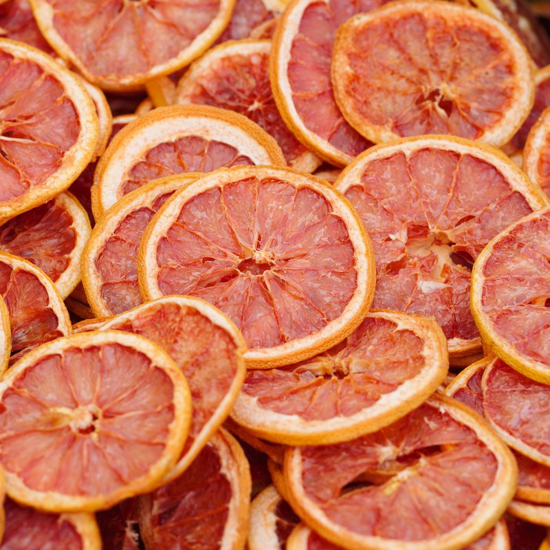 Dried grapefruit bulk bags