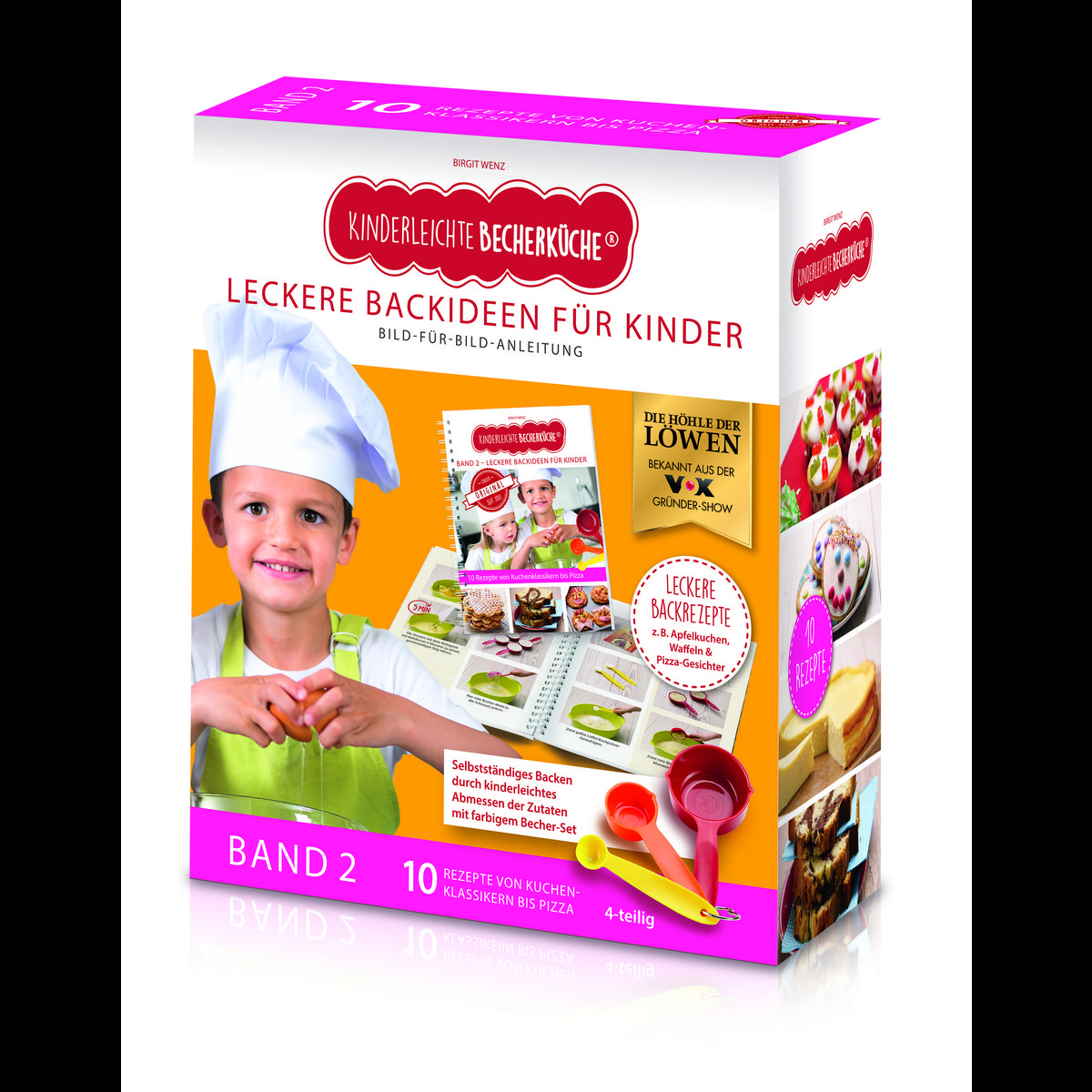 Kinderleichte Becherküche - Leckere Backideen für Kinder (Band 2), inkl. 3-teiliges Messbecher-Set