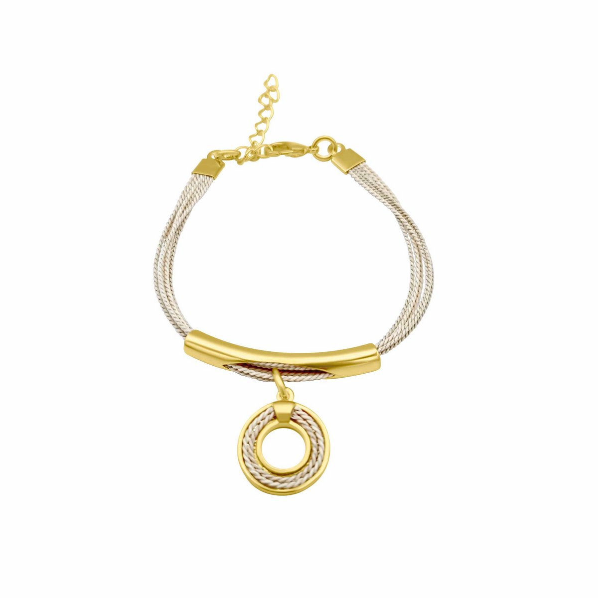 PULSERA CORAZUL "MUNDO"