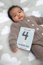 Milestone® Baby Photo Cards - Over the Moon (Franse versie)