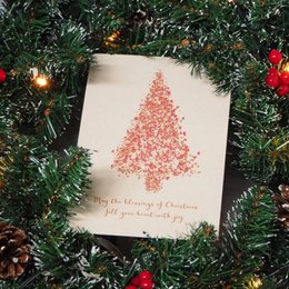 Christmas card 'Heart Christmas tree'
