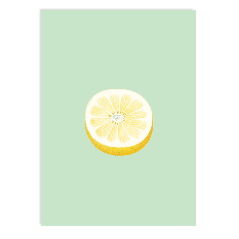 Pocztówka z cytryną