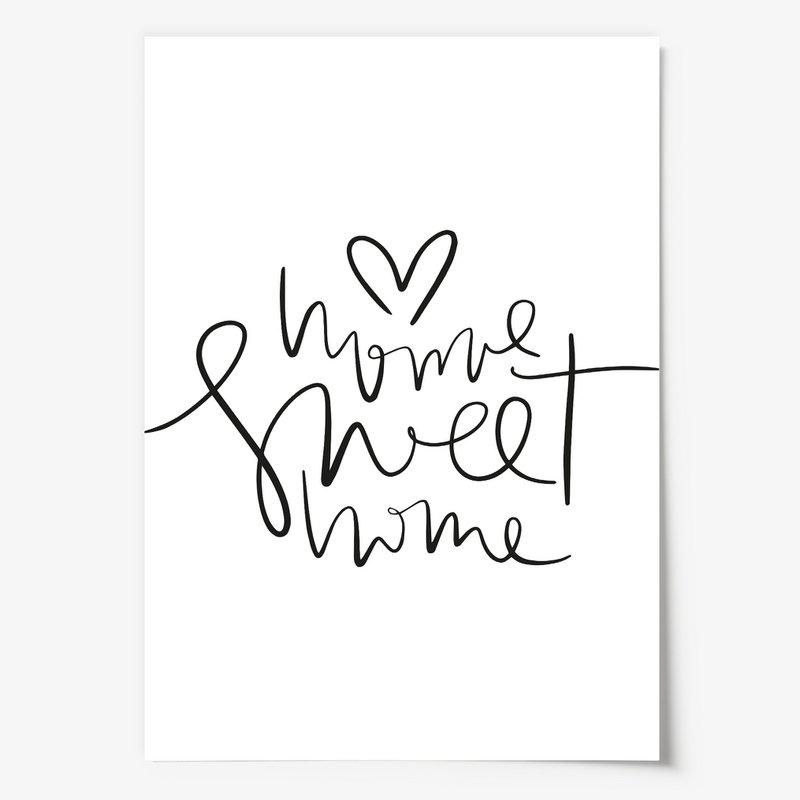 Poster: Home sweet home
