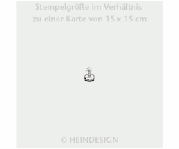 Ministempel · Verjaardagstaart