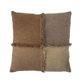 Cuscino Gija, Marrone, Cotone
