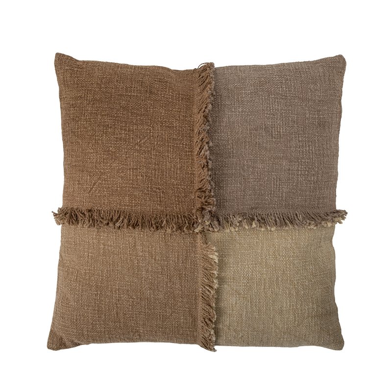 Cuscino Gija, Marrone, Cotone