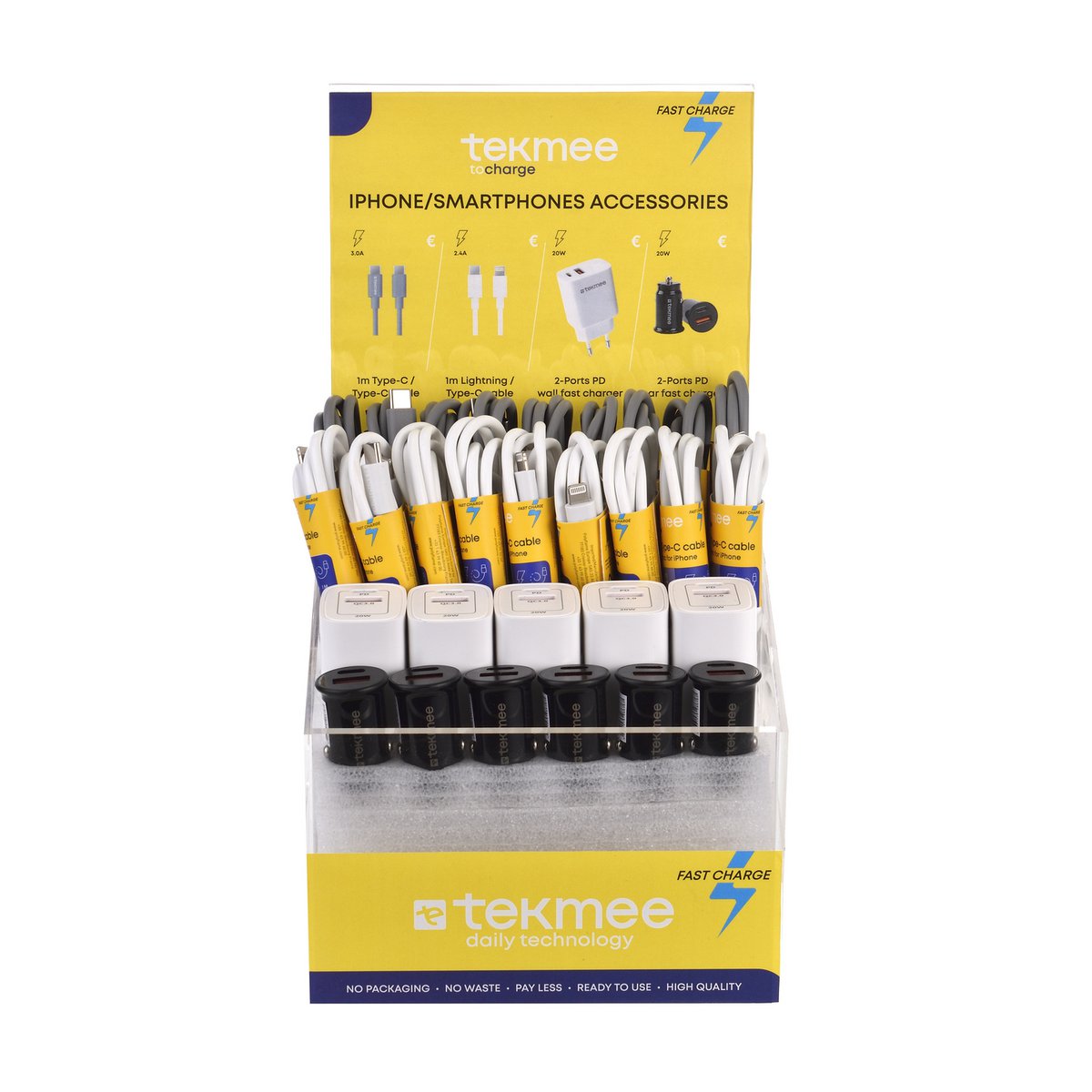 TEKMEE zeigt 68 FAST CHARGE-Kabel