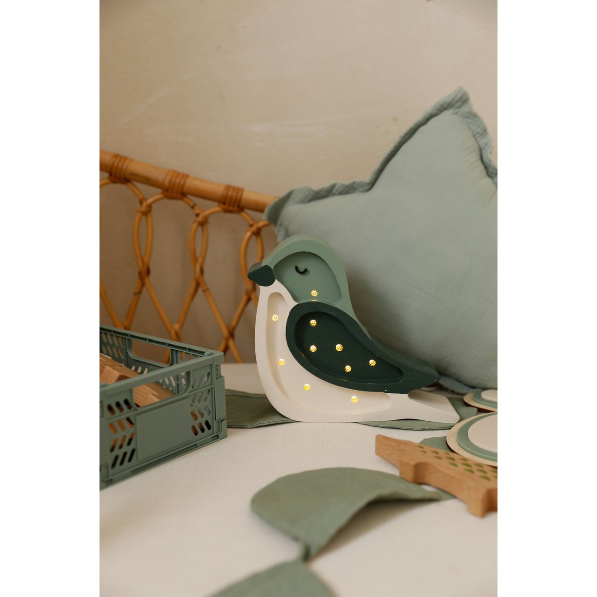 LITTLE LIGHTS FUGL MINI LAMPE