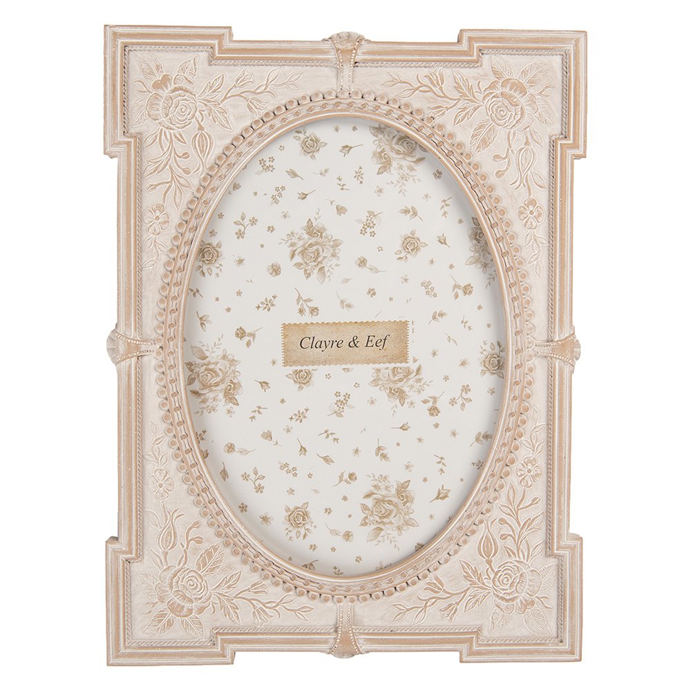 Photo frame 13x18 cm pink plastic