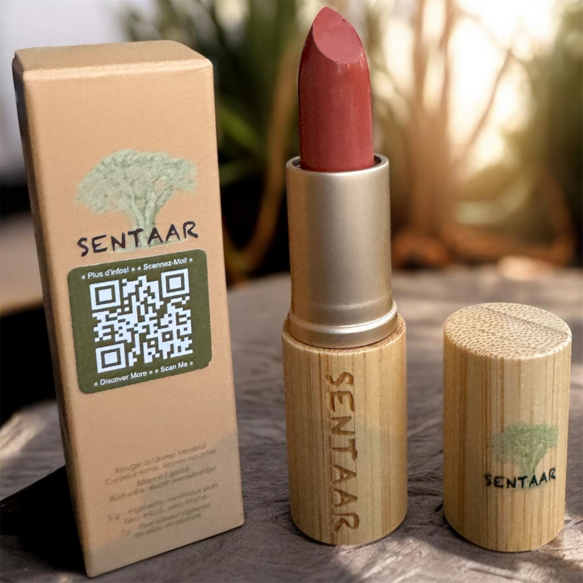 CLAY Minerale Lipstick – Langhoudend – Zonder natuurlijk mica