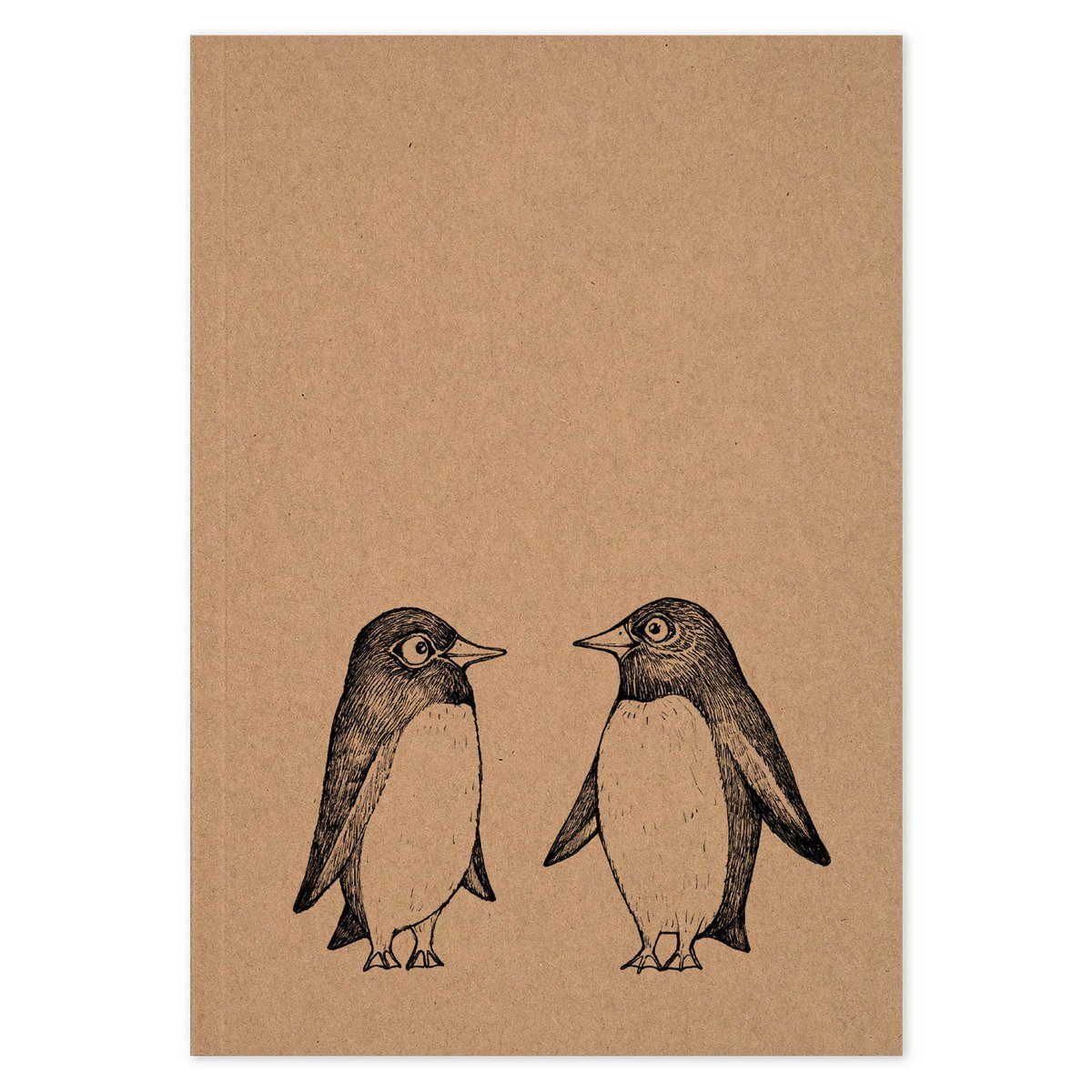 Carnet - Pingouin Love Story