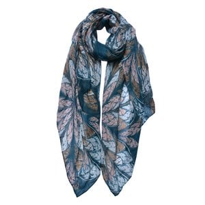 Scarf 90x180 cm blue