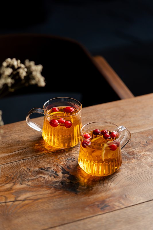 SET of 2 double wall glass 320ML MIA 1104