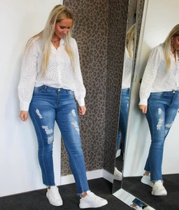 zerrissene Jeans