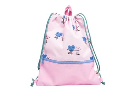 Drawstring Bag Dancing Hearts