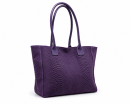 Sac cuir LOLA - Purple - Made in Italy