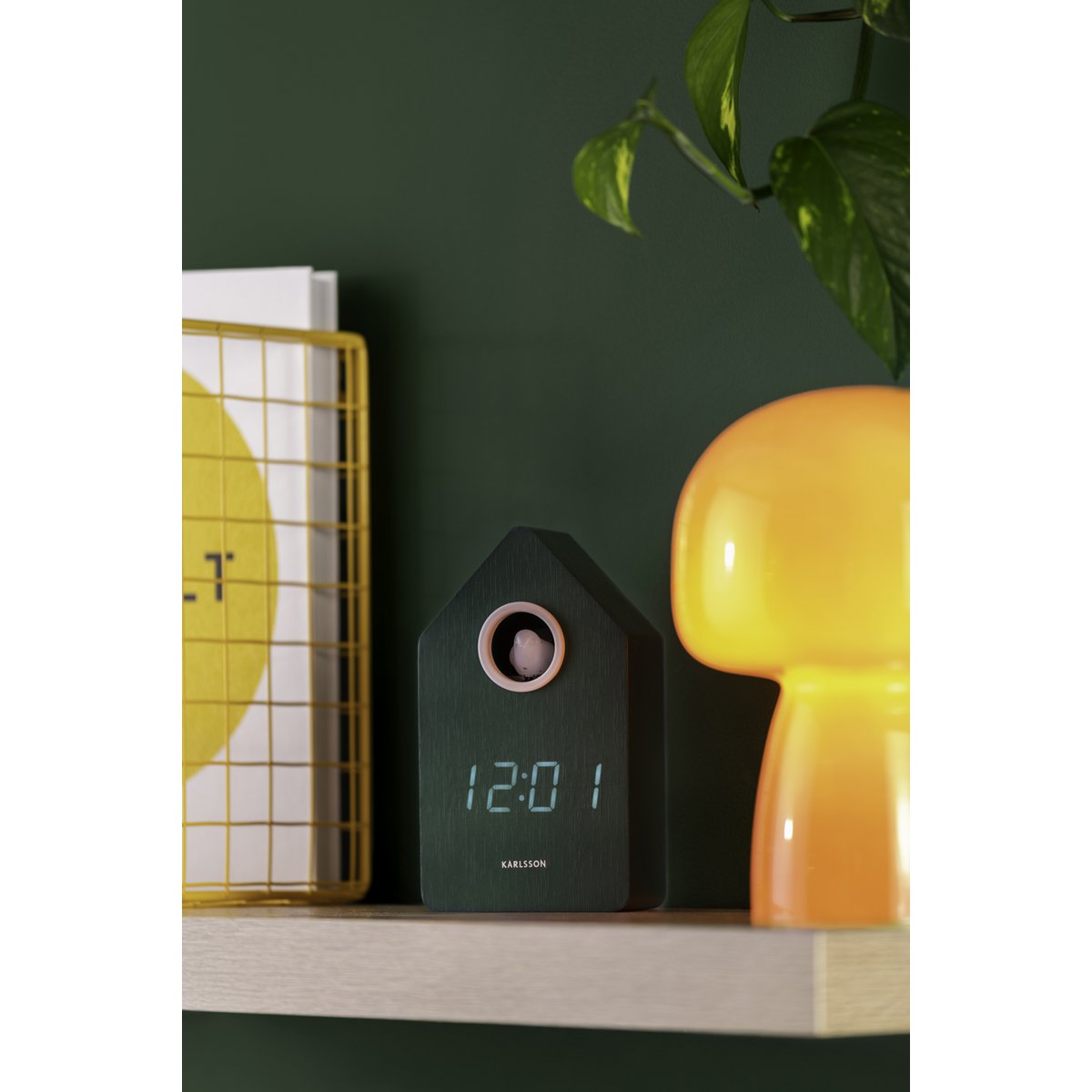 Wecker Kuckuck LED