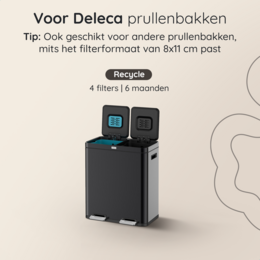 FreshAura Geurvreter Filter 4er-Pack