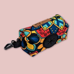Mandala waste bag pouch